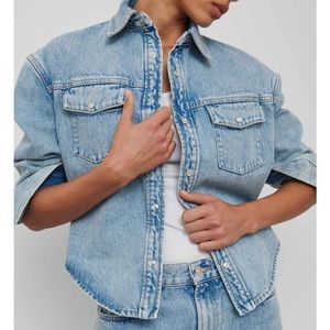 WARDROBE.NYC blue denim jacket/shirt - M